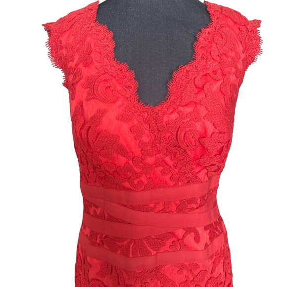 Tadashi Shoji Lace Bodycon Cocktail Dress  Size 6 - Picture 5 of 8